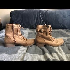 Guess Lace Up Boots